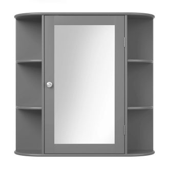Fürdőszobai szekrény, szürke