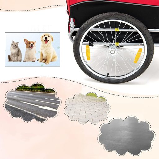 Skládací cyklovozík pro domácí mazlíčky