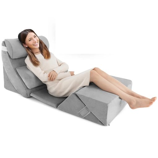 7dílná sada ortopedických klínových polštářů