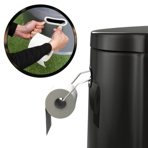 Mobilní toaleta, černá