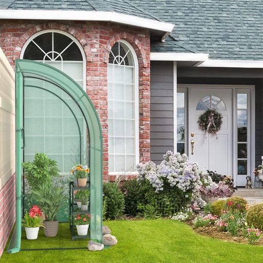 Zahradní skleník 2,1 × 1,9 × 2,1 m