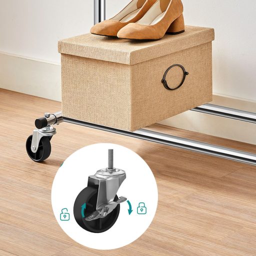 Pojízdný stojan na oblečení