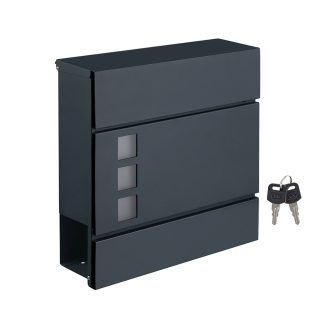 Poštovní schránka s držákem na noviny