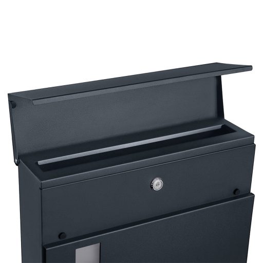 Poštovní schránka s držákem na noviny