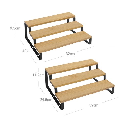 3patrový nastavitelný stojan na koření