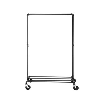 Věšák na oblečení, černý