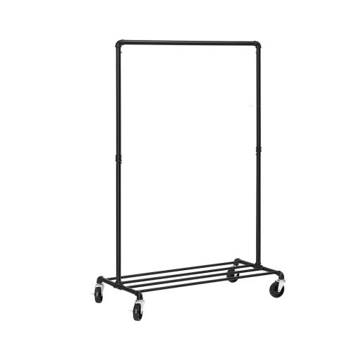 Věšák na oblečení, černý