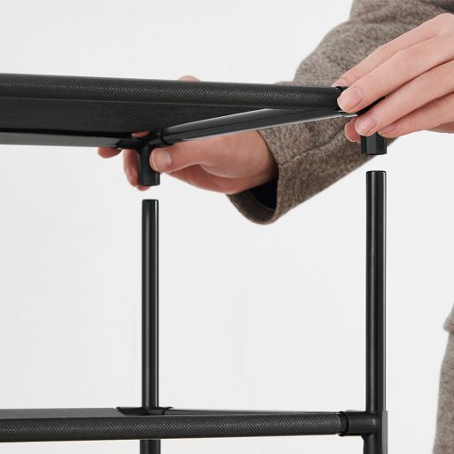 10patrový botník 45x28x173cm