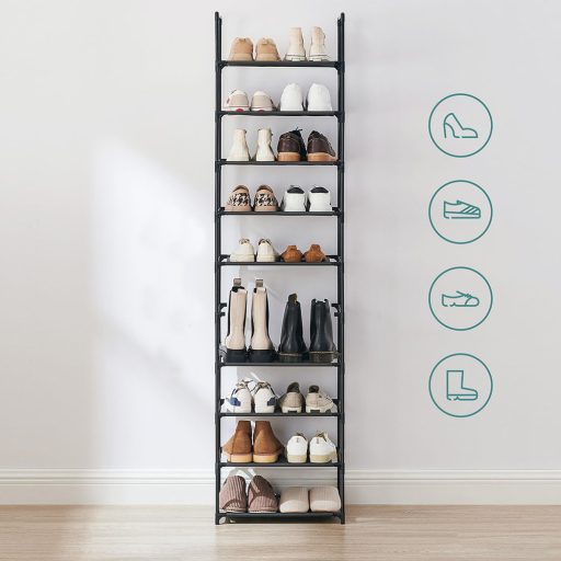 10patrový botník 45x28x173cm