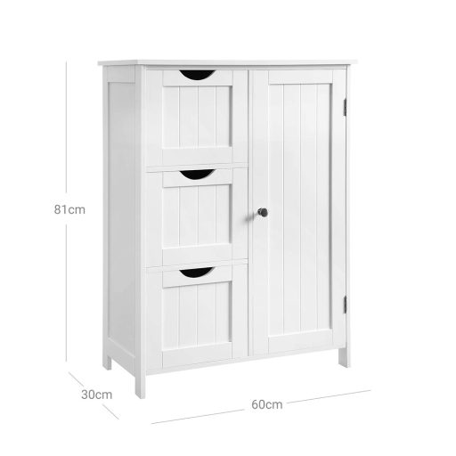 Skříňka se 3 zásuvkami a 1 policí 60x30x81 cm