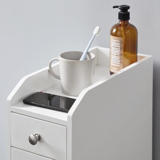 Úzká skříňka na kosmetiku